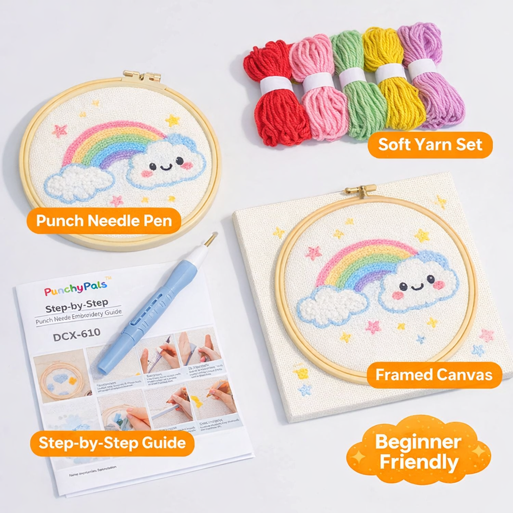 PunchyPals™ Cozy Landscape Craft Kit